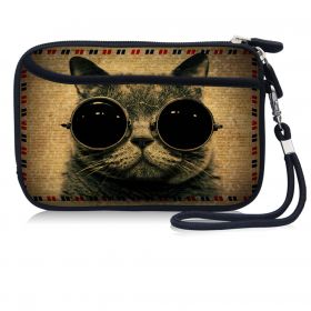 WestBag pouzdro na mobil Kočka s brýlemi