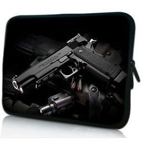 WestBag pouzdro na notebook do 17.4" Revolver 9 mm