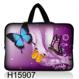 WestBag taška na notebook do 10.2" Motýlci ve fialové