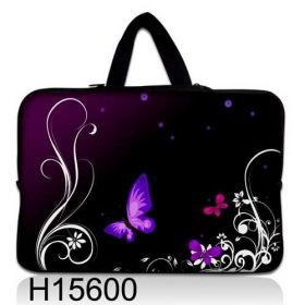 WestBag taška na notebook do 10.2" Purpurový motýlci