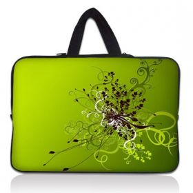 WestBag taška na notebook do 10.2" Zelený rozkvět