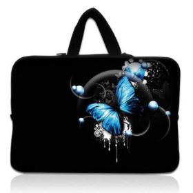 WestBag taška na notebook do 12.1" Modrý motýlek