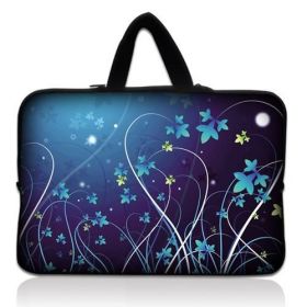 WestBag taška na notebook do 13.3" Modré květy