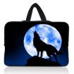 WestBag taška na notebook do 13.3" Vlk vyjící na měsíc
