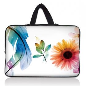 WestBag taška na notebook do 14.4" Pírko a květiny
