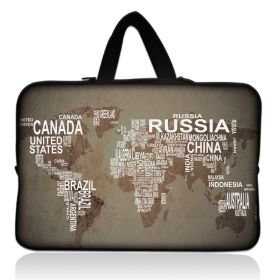 WestBag taška na notebook do 15.6" Mapa světa