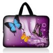 WestBag taška na notebook do 17.4" Motýlci ve fialové