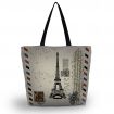 Nákupní a plážová taška WestBag - Eiffelova věž
