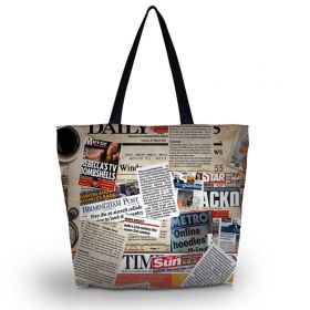 Nákupní a plážová taška WestBag - Noviny