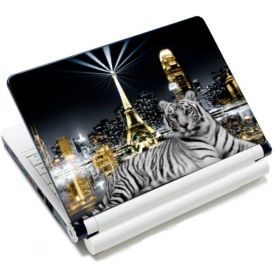 WestBag fólie na notebook 12-15.6" Bílý tygr