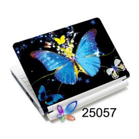 WestBag fólie na notebook 12-15.6" Modrý motýl