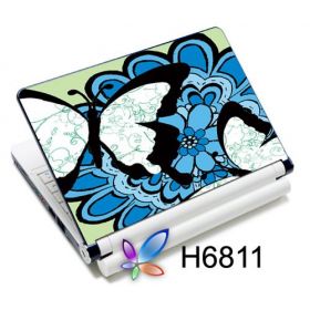 WestBag fólie na notebook 12-15.6" Kresba motýlci