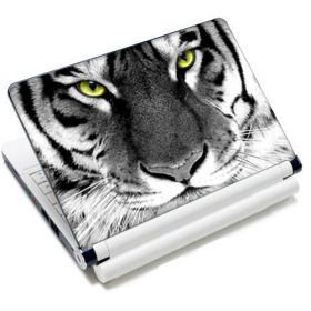 WestBag fólie na notebook 12-15.6" Tygr černobílý