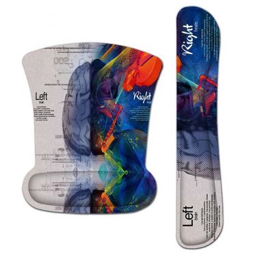 Huado Set podložka pod myš a zápěstí Lidský mozek