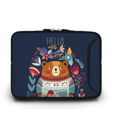 Huado Carry pouzdro na notebook 15.6" Medvídek